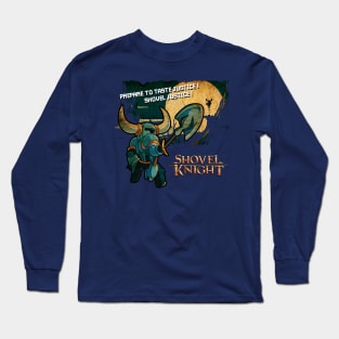 Shovel Knight: Shovel Justice Long Sleeve T-Shirt